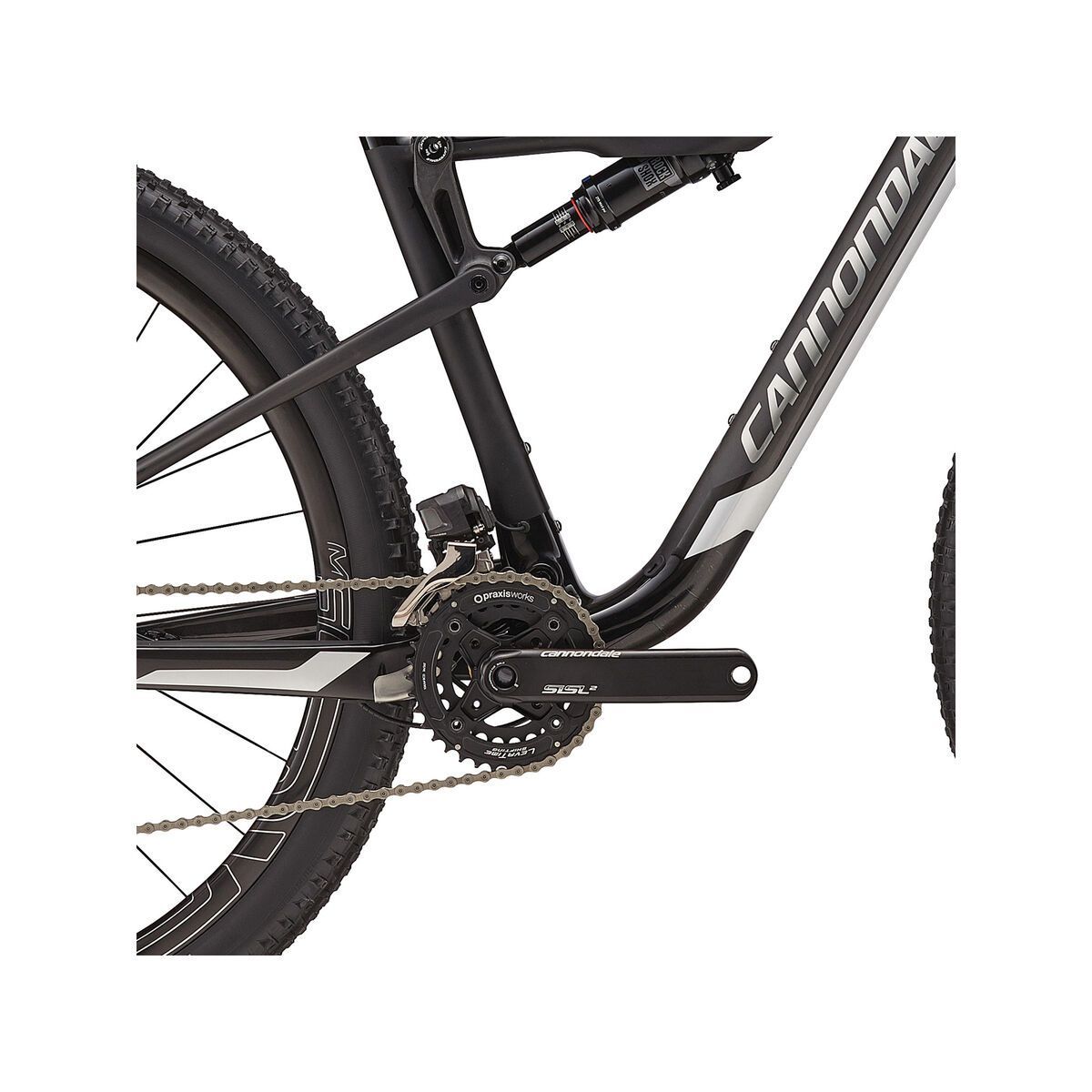 Cannondale Scalpel-Si Black Inc. 27.5, jet black w/ chrome and cashmere, satin/gloss - BLE - Bild 3