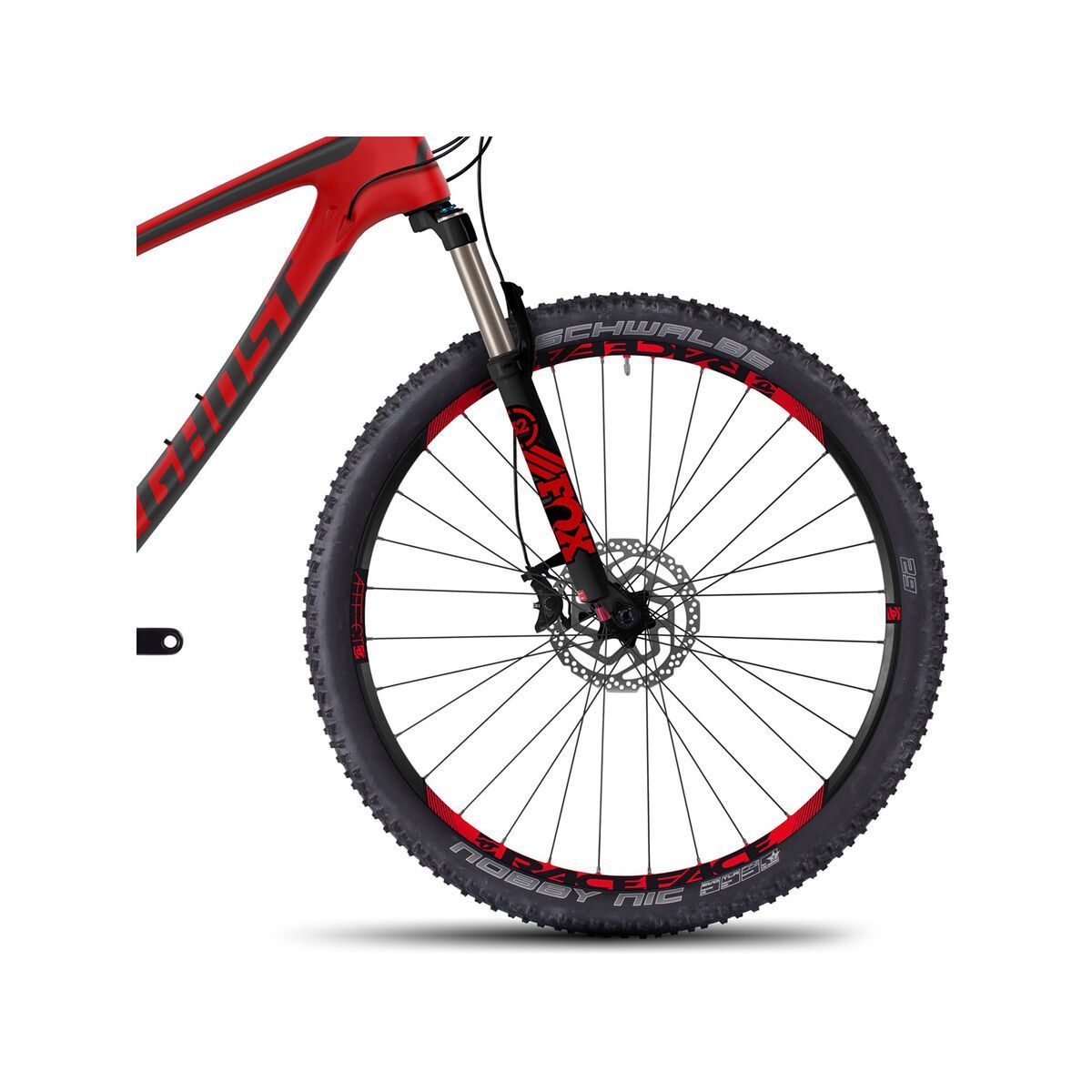 Ghost AMR LC 8, red/black - Bild 2