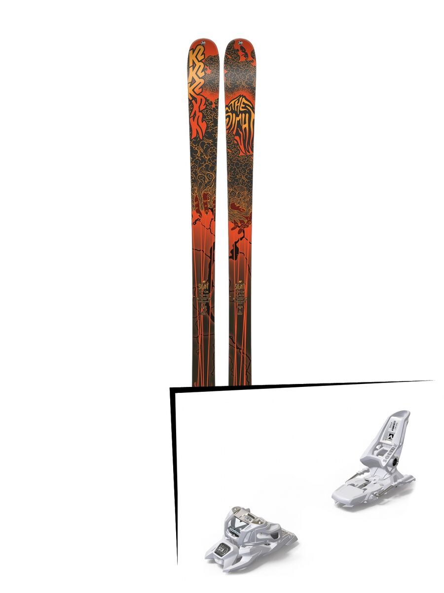 Set: K2 SKI Sight 2019 + Marker Squire 11 ID white - Bild 1