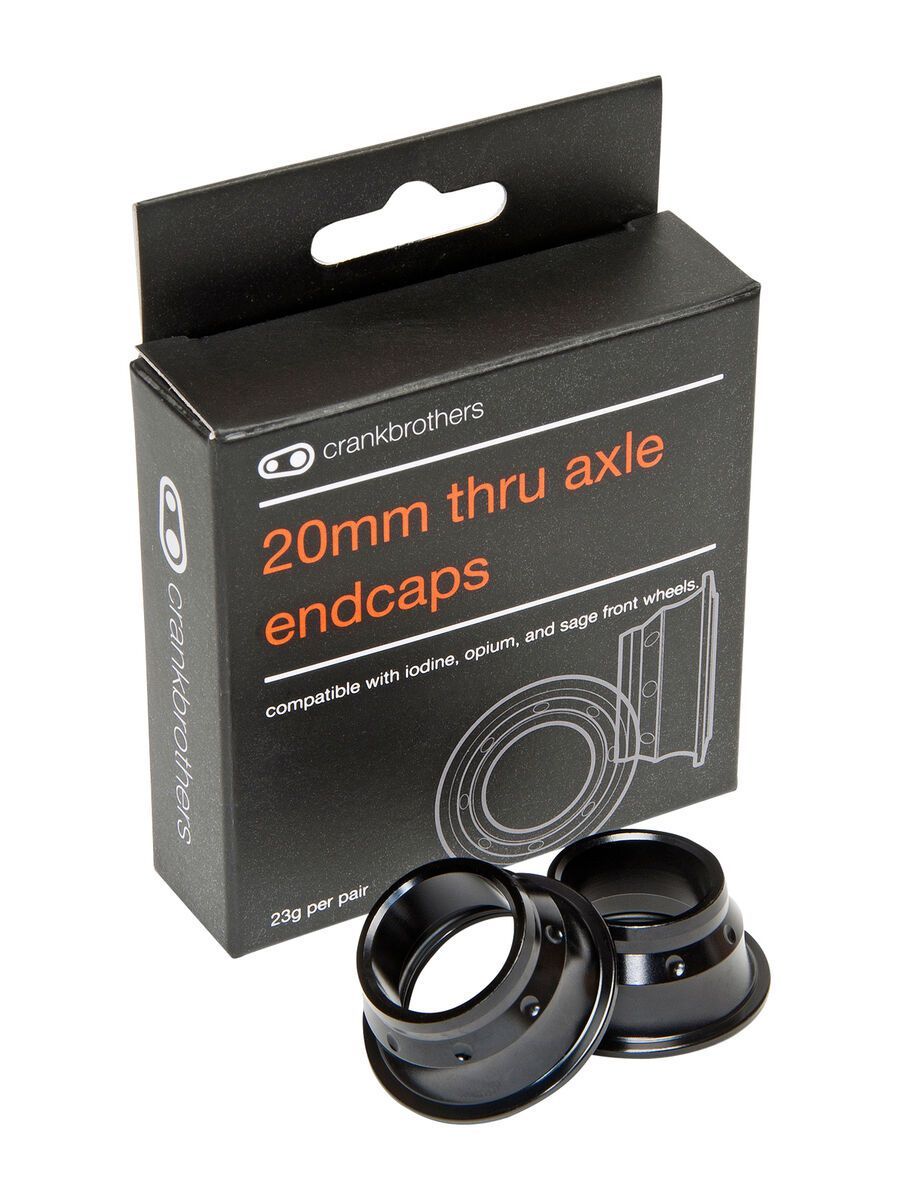 Crankbrothers VR Adapterendkappen Iodine/Opium/Sage - 20 mm - Bild 1