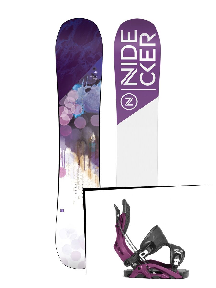 Set: Nidecker Angel 2019 + Flow Omni (2226580S) - Bild 1