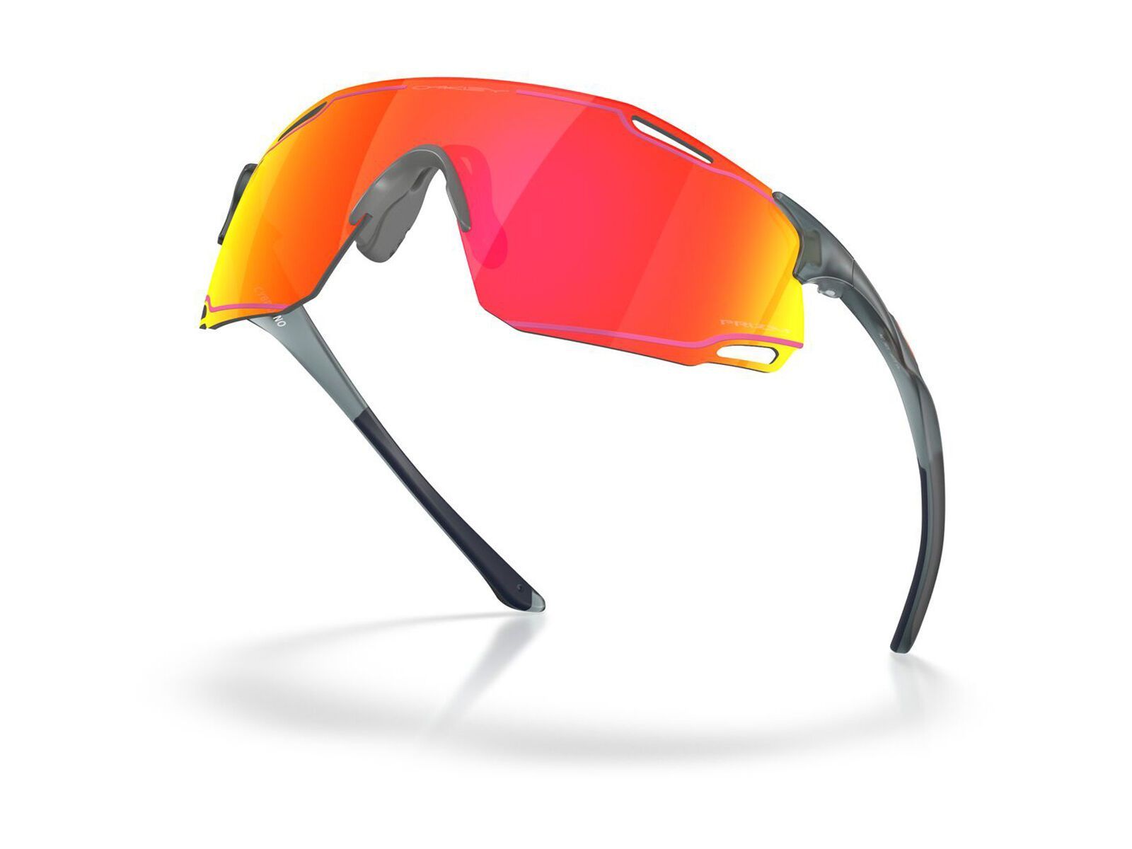 Oakley Cybr Dyno, Prizm Ruby w/ Pink Ink / matte crystal black - Bild 3