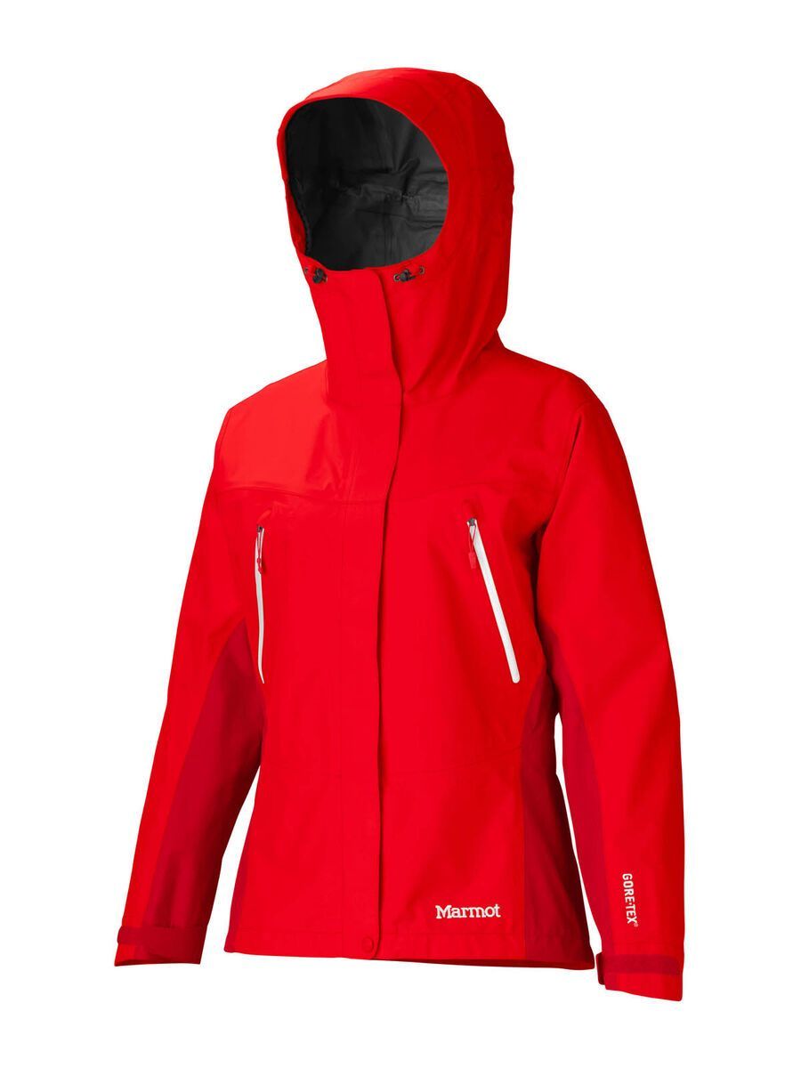 Marmot Womens Spire Jacket, Cherry Tomato/Team Red - Bild 1