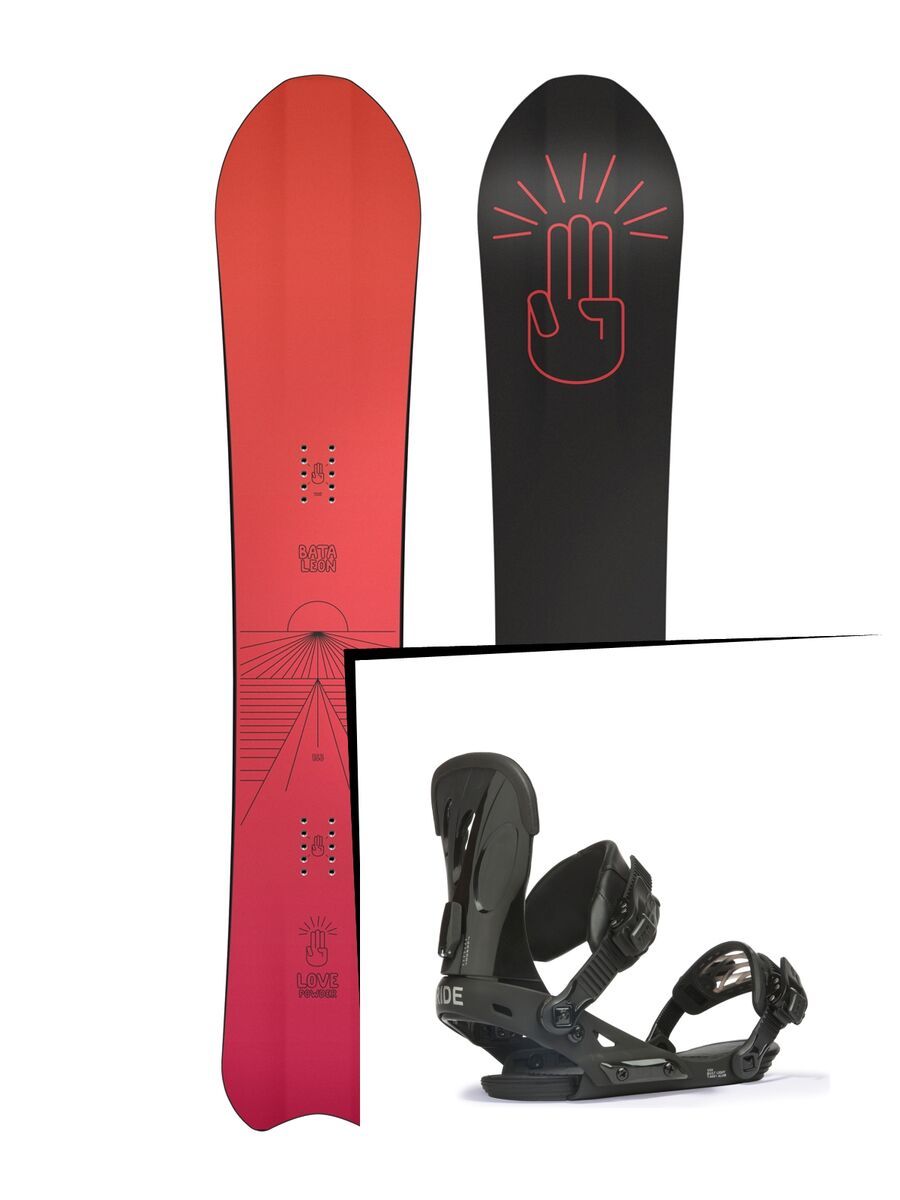 Set: Bataleon Love Powder 2017 + Ride VXN (1770180S) - Bild 1