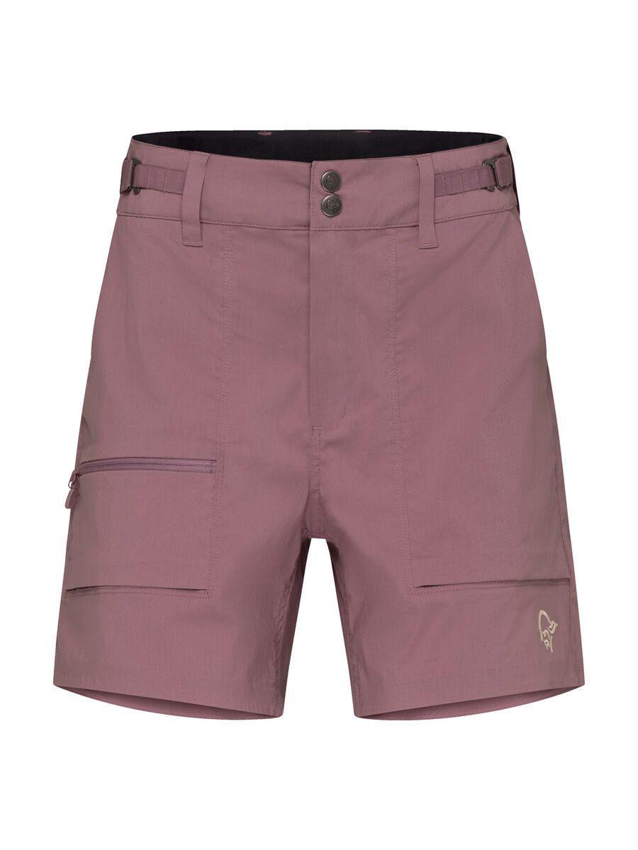Norrona femund light cotton Shorts W's, grape shake - Bild 1