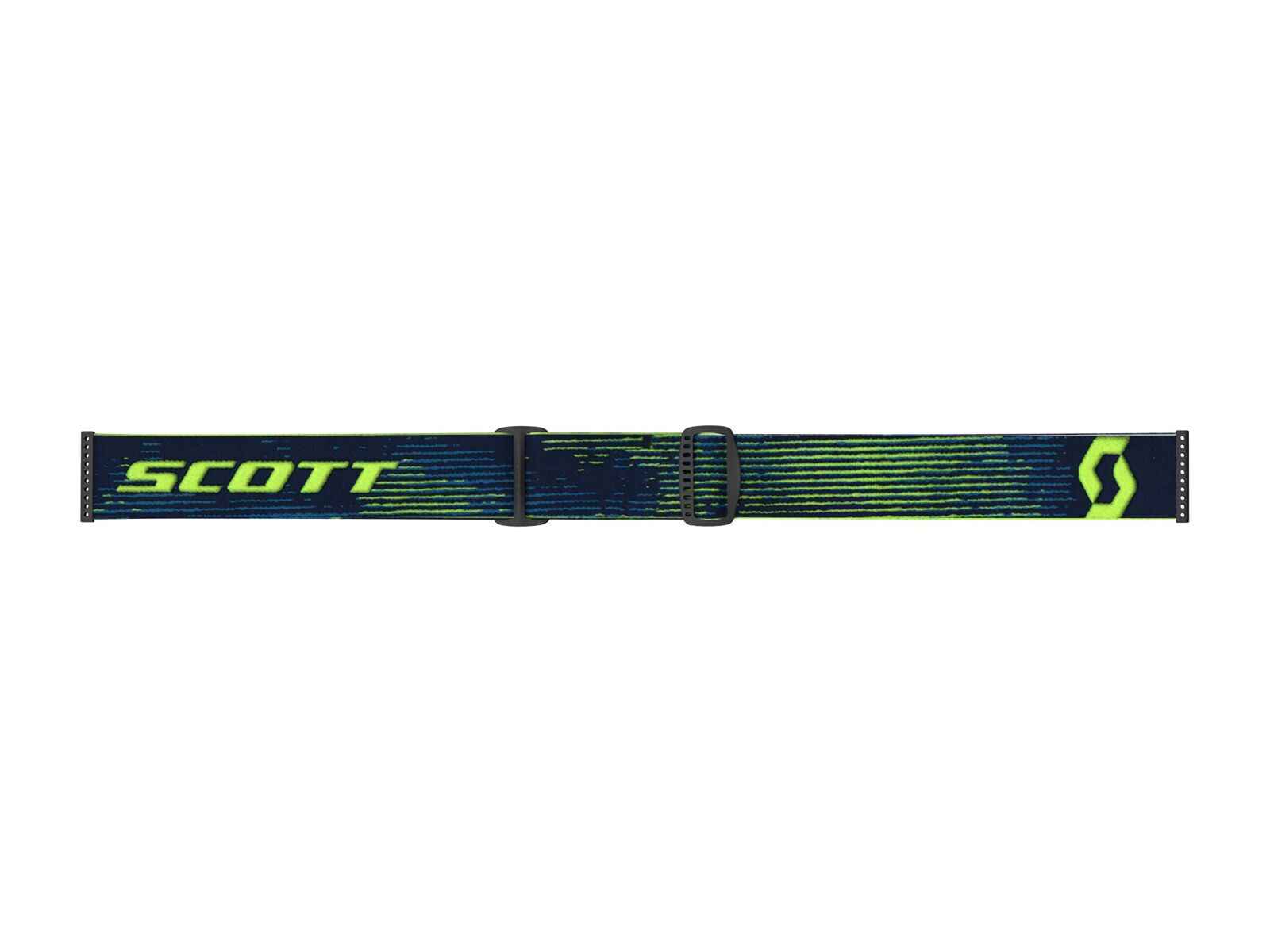 Scott Fury LS Goggle, neon yellow/blue/Lens: light sensitive grey works - Bild 2