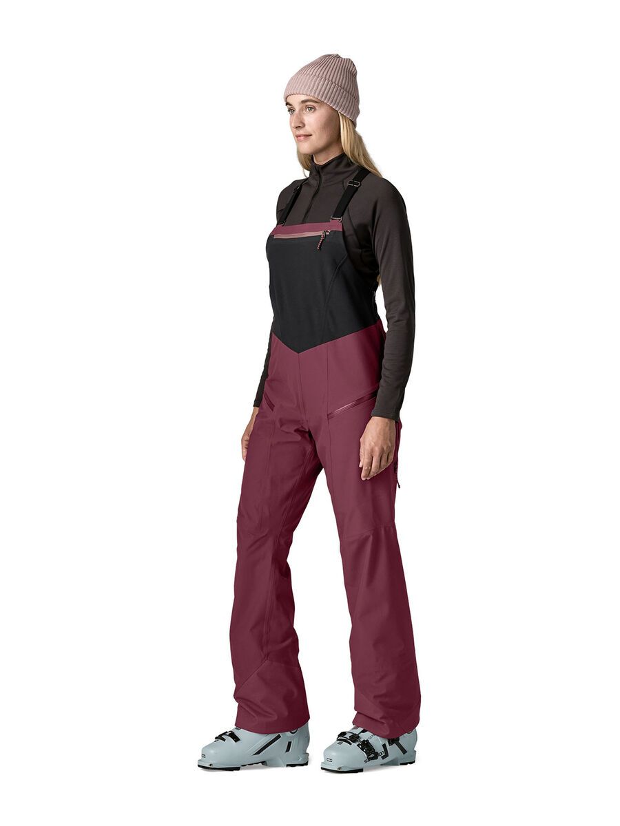 Patagonia Women's Snowdrifter Bibs, berry fig - Bild 3