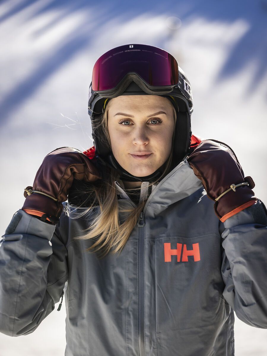 Hestra Wakayama Mitt, bordeaux/brown - Bild 10