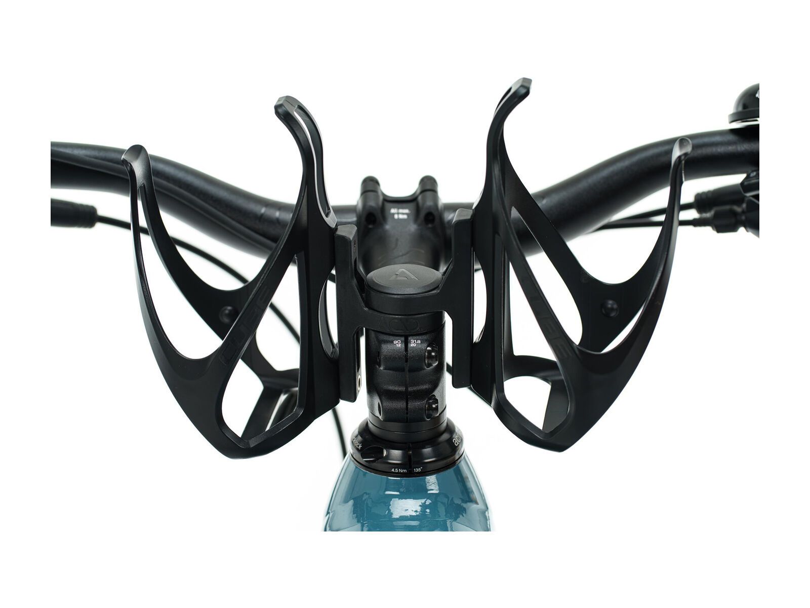 Cube Acid Steuersatzadapter Ahead für Flaschenhalter, black - Bild 3