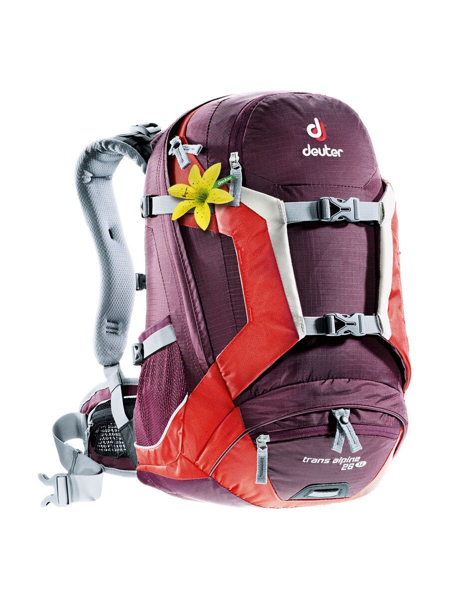 Deuter Trans Alpine 26 SL, aubergine-fire - Bild 1