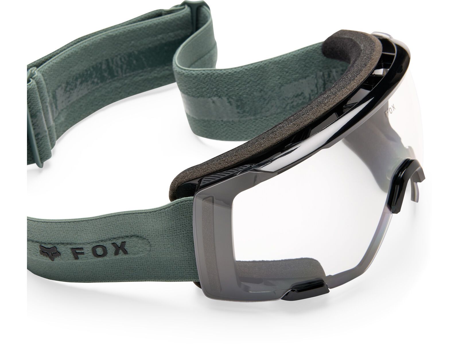 Fox Purevue Goggle, Black/Clear / sage - Bild 3
