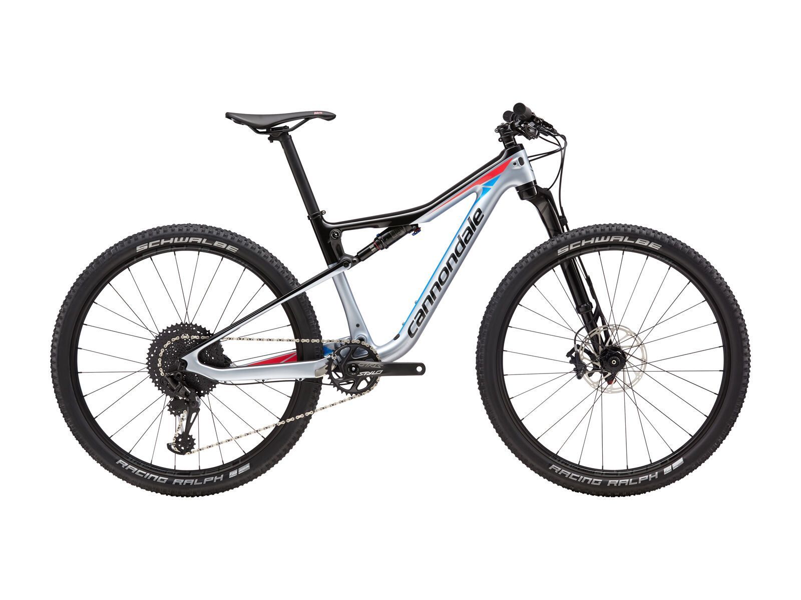 Cannondale Scalpel-Si Carbon Women's 2 - 29, stingray w/ electric blue and acid strawberry - gloss - Bild 1
