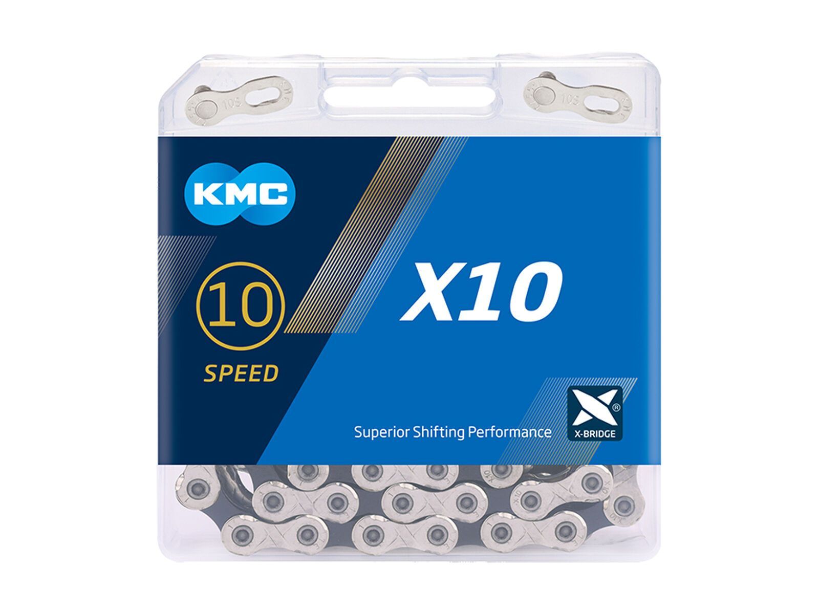KMC X10 - 10-fach, 114 Glieder, silver/black - Bild 2