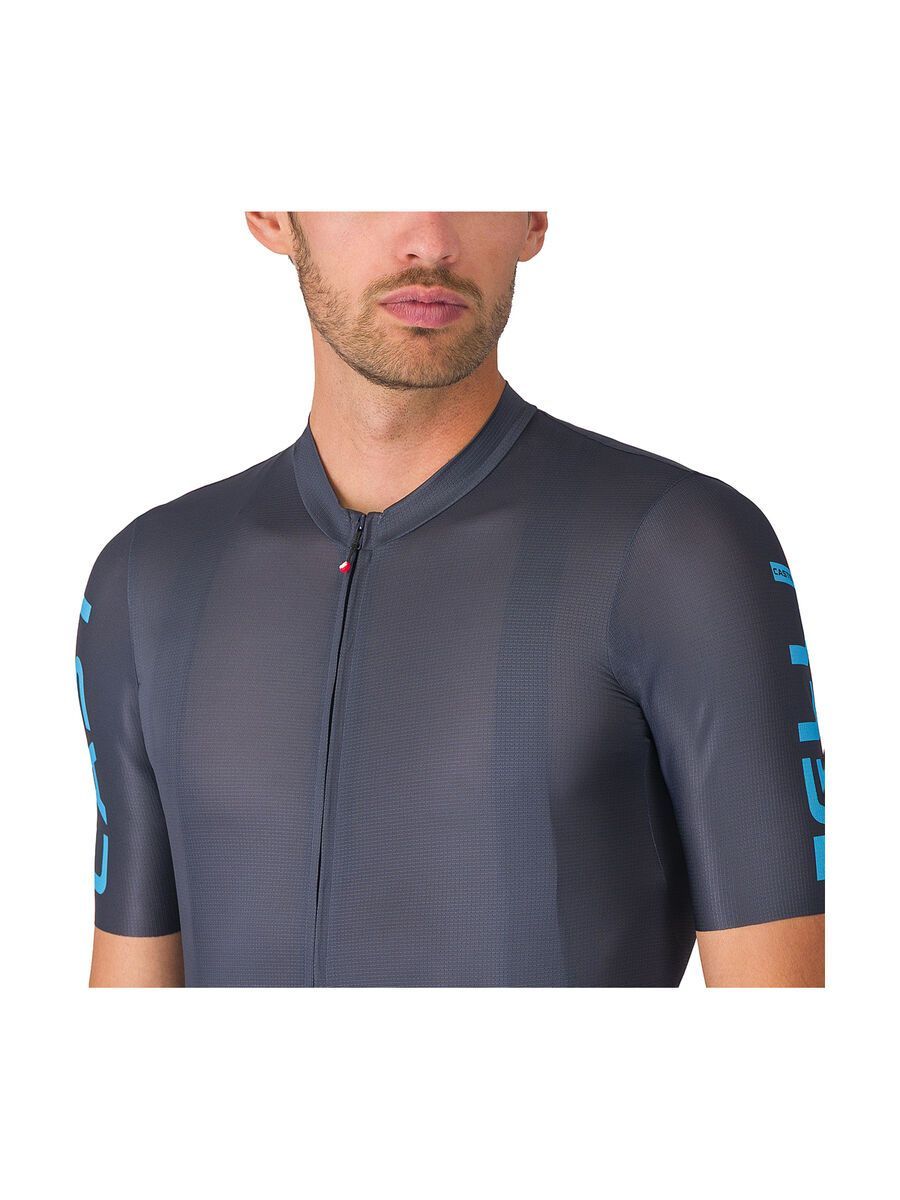 Castelli Entrata Apex Jersey, twilight blue/neon cobalt - Bild 4