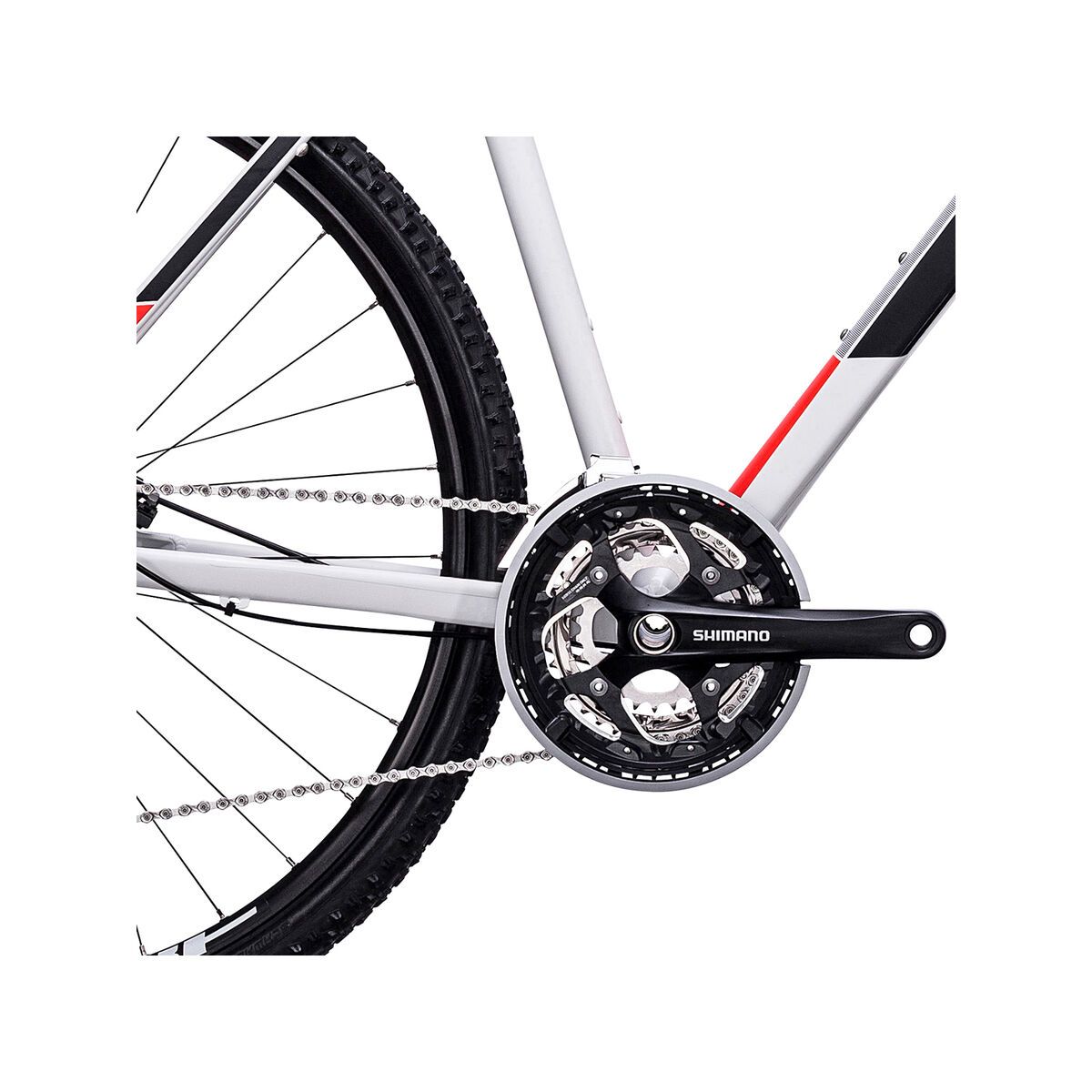 Cube Cross, white´n´flashred - Bild 3