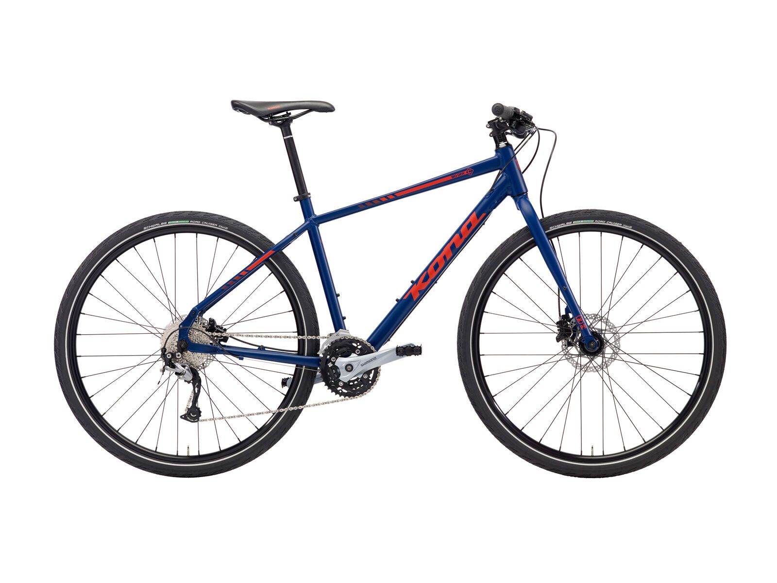 Kona Big Dew, matt navy blue w/ red decals - Bild 1