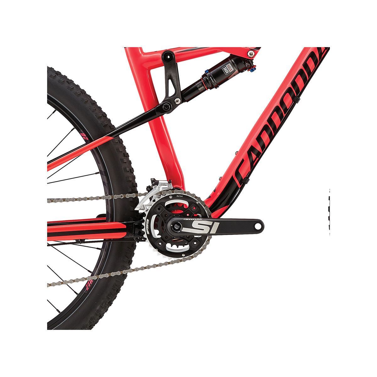 Cannondale Habit Carbon Women's 1, acid strawberry w/ jet black, gloss - Bild 4