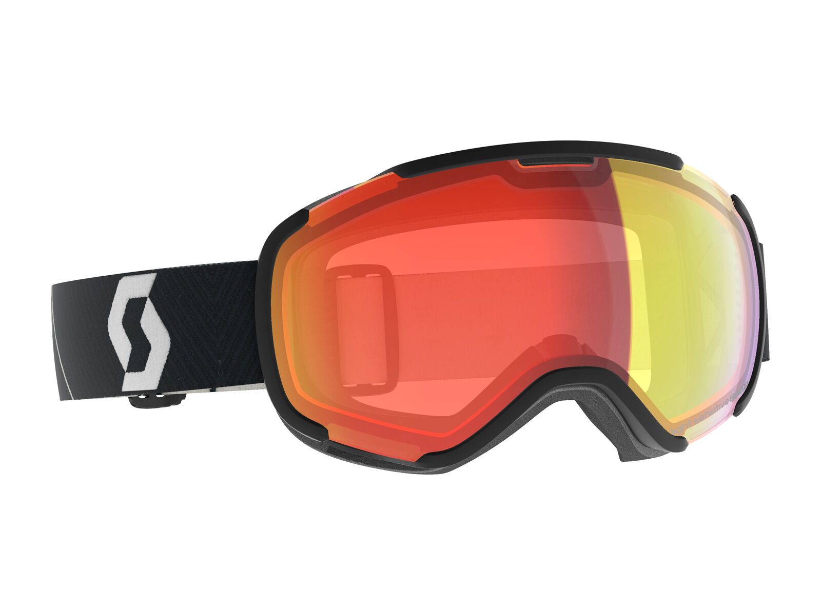 Scott Faze II - Light Sensitive Red Chrom, mountain black - Bild 1