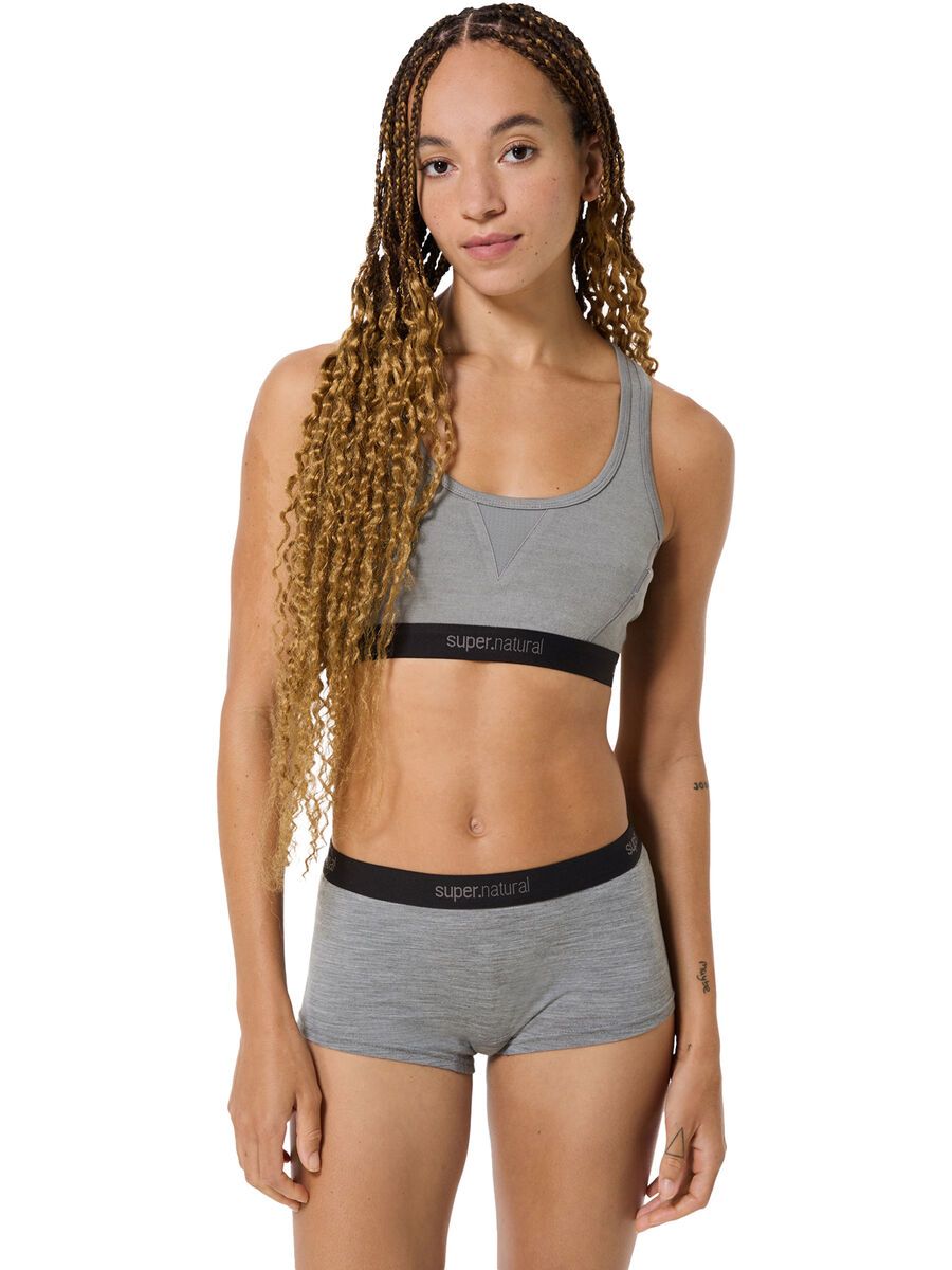 super.natural Tundra220 Semplice Bra Damen, cashmere grey melange - Bild 4