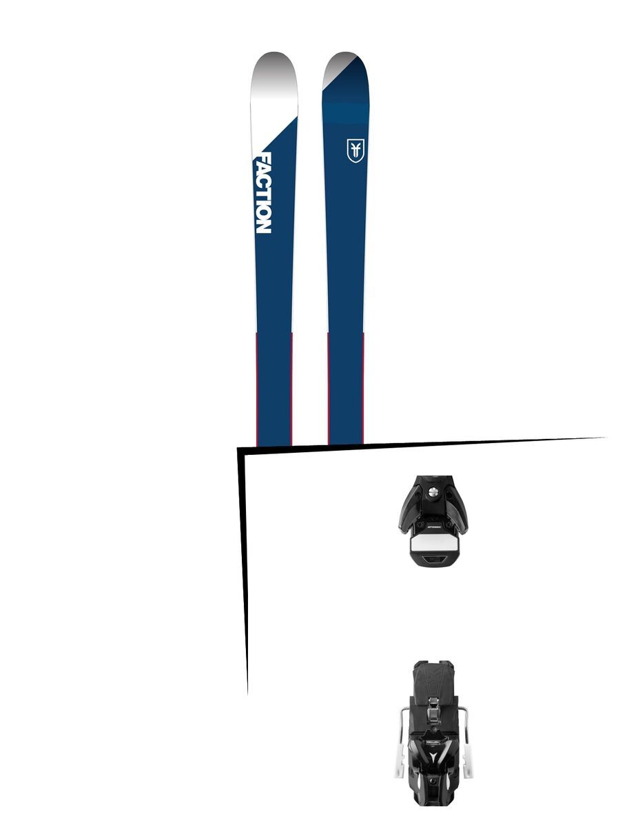 Set: Faction Candide 1.0 2018 + Atomic STH 13 WTR black/gun metal - Bild 1