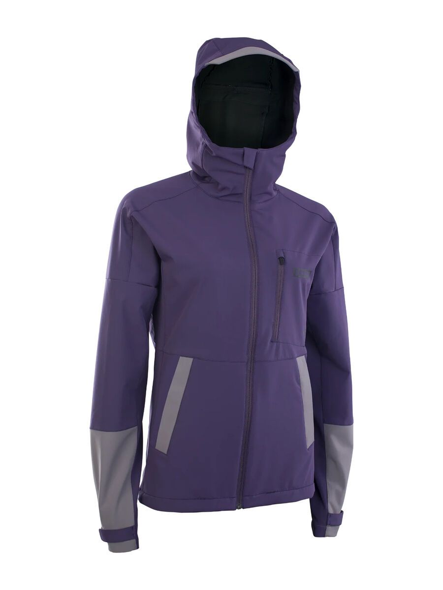 ION MTB Jacket Shelter 2L Softshell Women, dark-purple - Bild 1