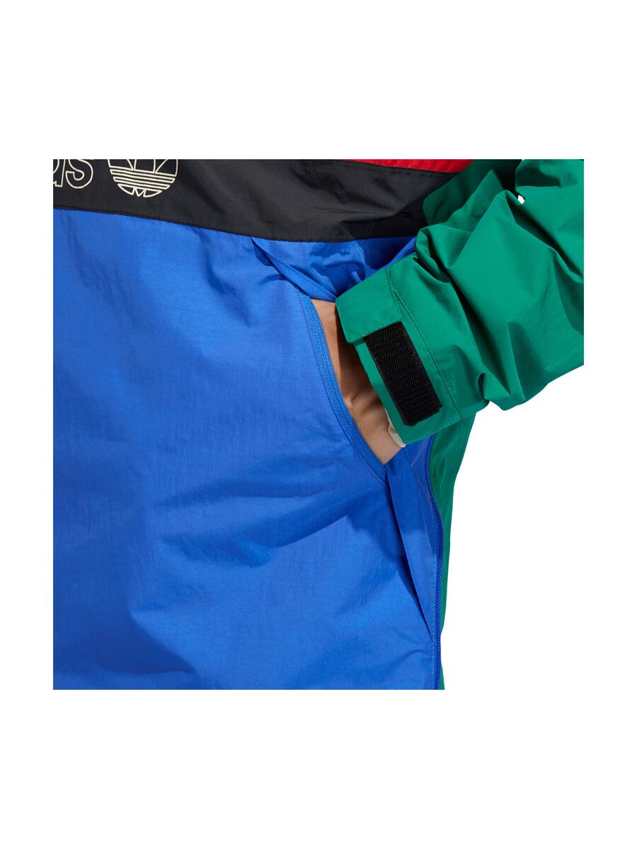 Adidas BB Snowbreaker Jacket, boldgreen/powerred/hi-resblues18/carbon - Bild 8