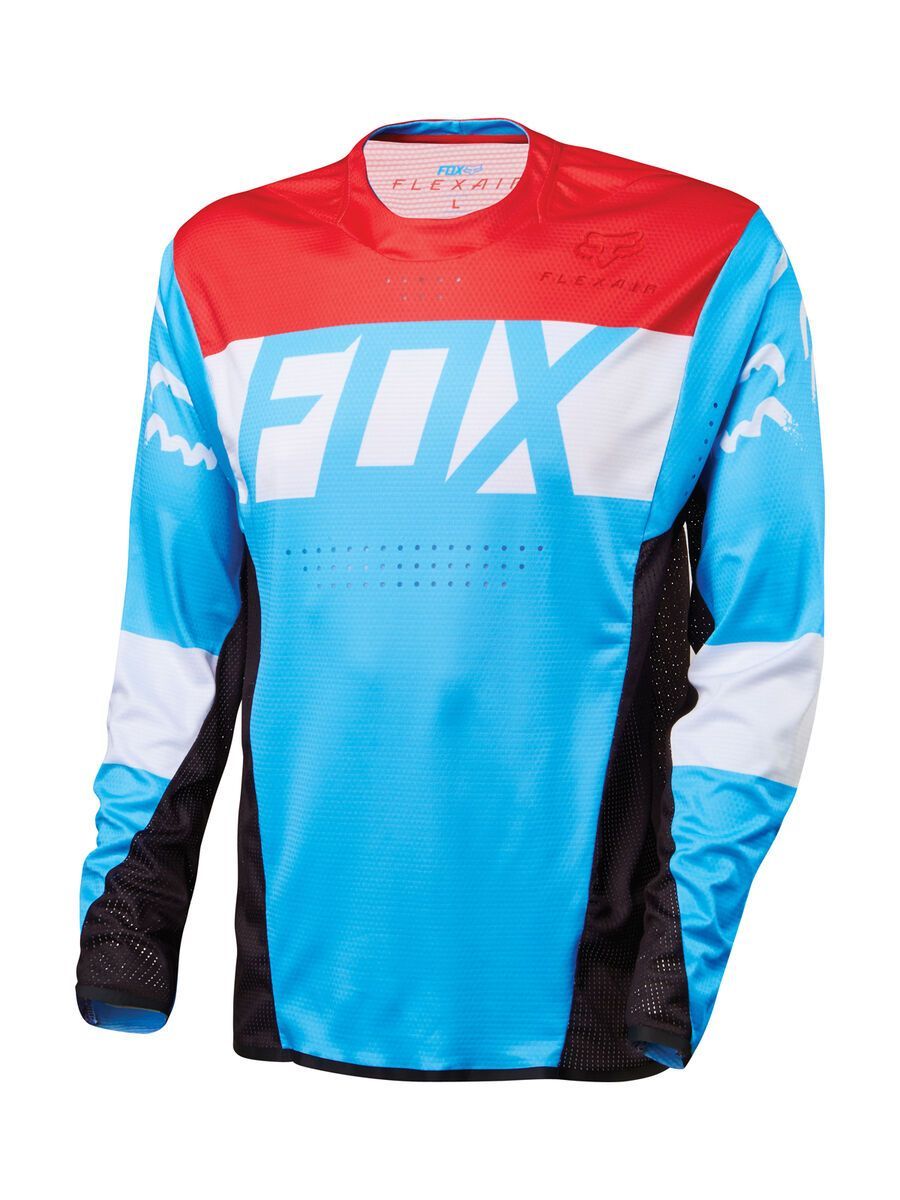 Fox Flexair DH LS Jersey, cyan - Bild 1