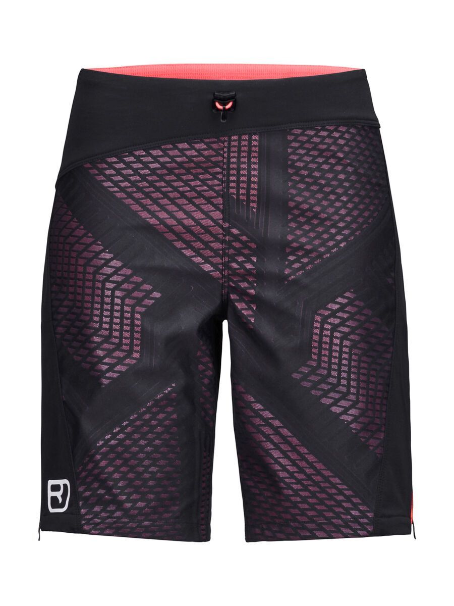 Ortovox Merino Naturtec Light Col Becchei WB Shorts W, black raven - Bild 1