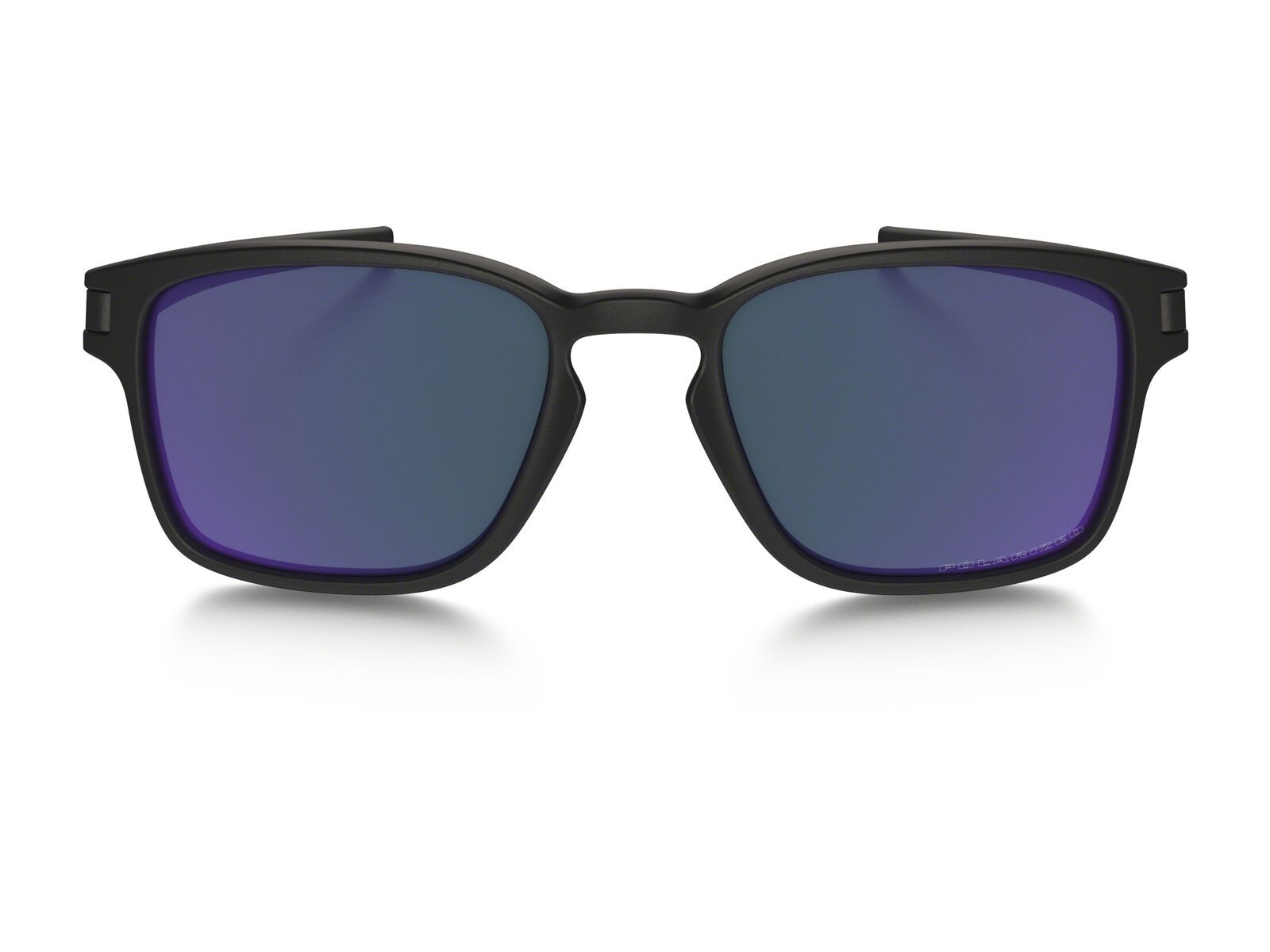 Oakley Latch Square Polarized, matte black/Lens: violet iridium polarized - Bild 2