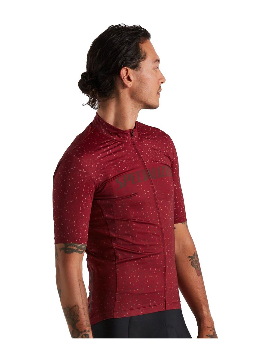 Specialized Men's RBX Logo Short Sleeve Jersey, maroon - Bild 1