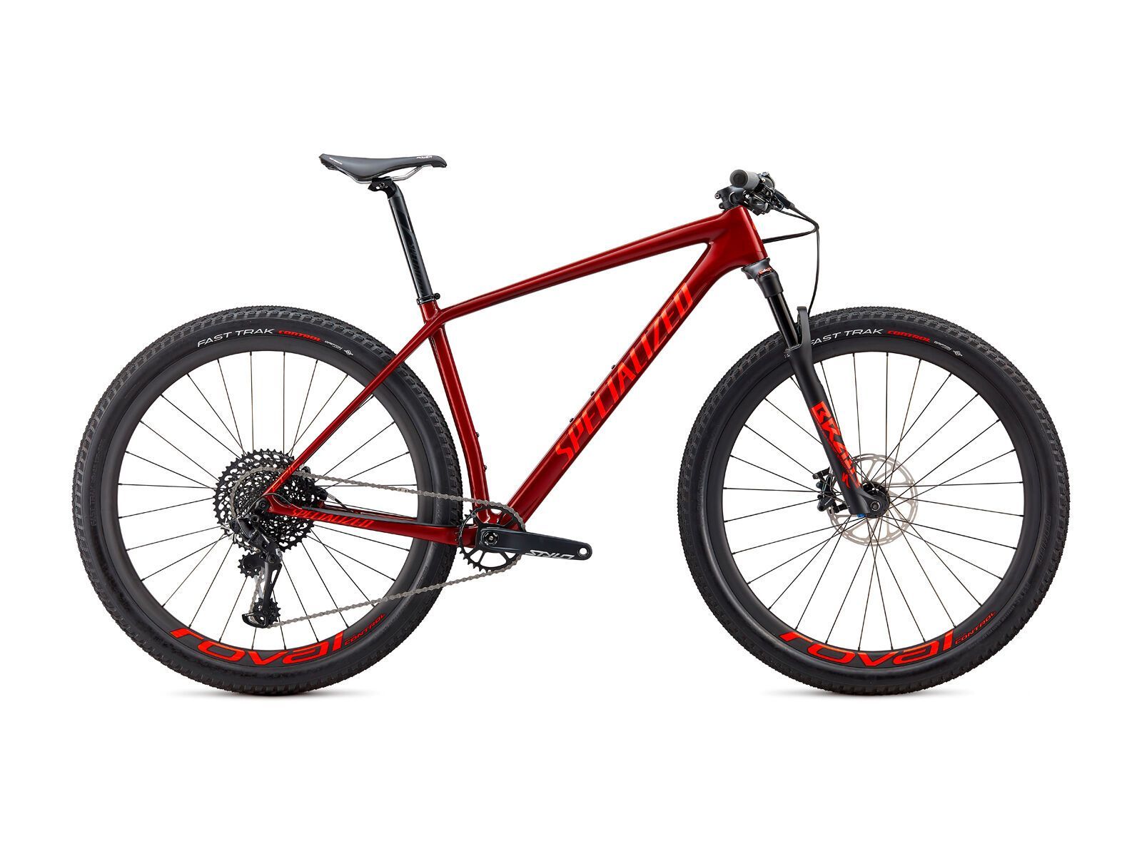 Specialized Epic HT Expert, gloss metallic crimson/rocket red - Bild 1