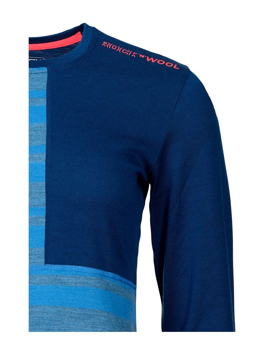 Ortovox 185 Rock'n'wool Long Sleeve W, sky blue - Bild 2