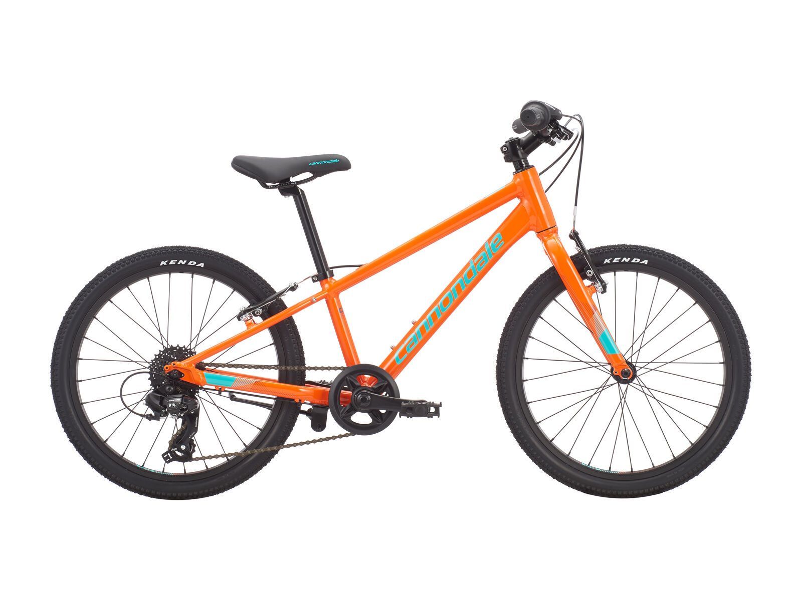Cannondale Quick 20 Boy's, hazard orange w/ slate and turquoise, gloss (org) - Bild 1
