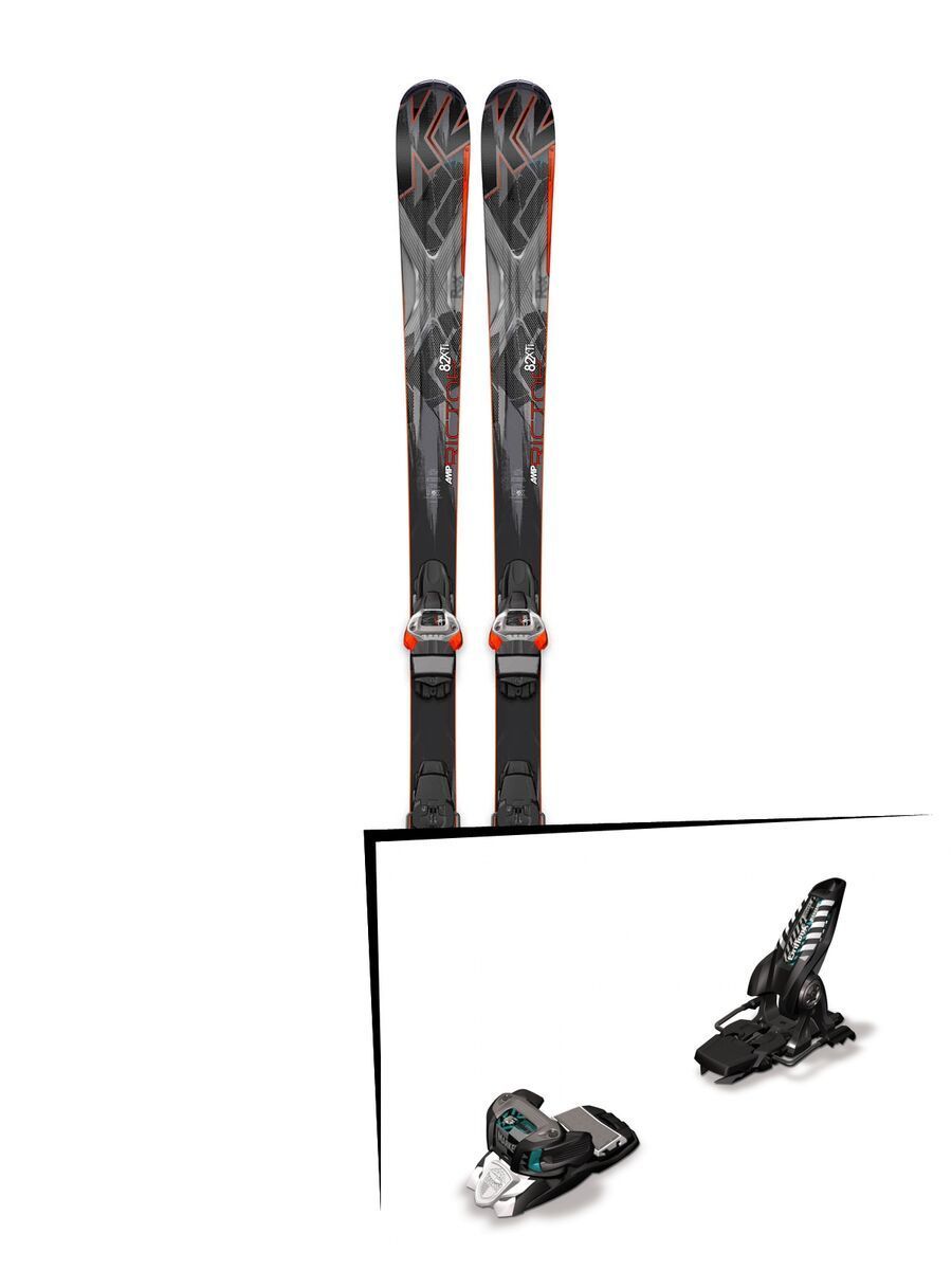 K2 SKI Set: AMP Rictor 82 XTI 2015 + Marker Griffon 13 - Bild 1