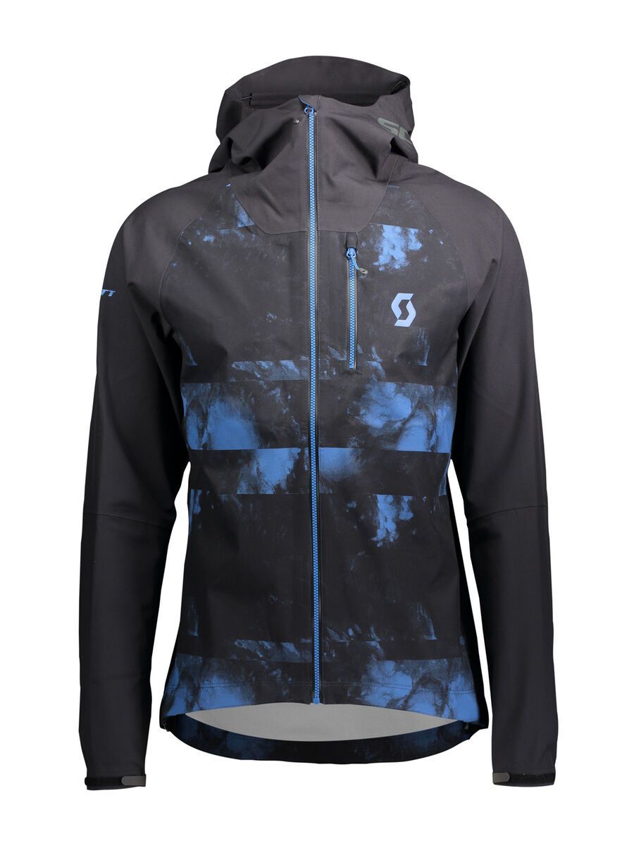 Scott Trail Storm Waterproof Men's Jacket, black/storm blue - Bild 1