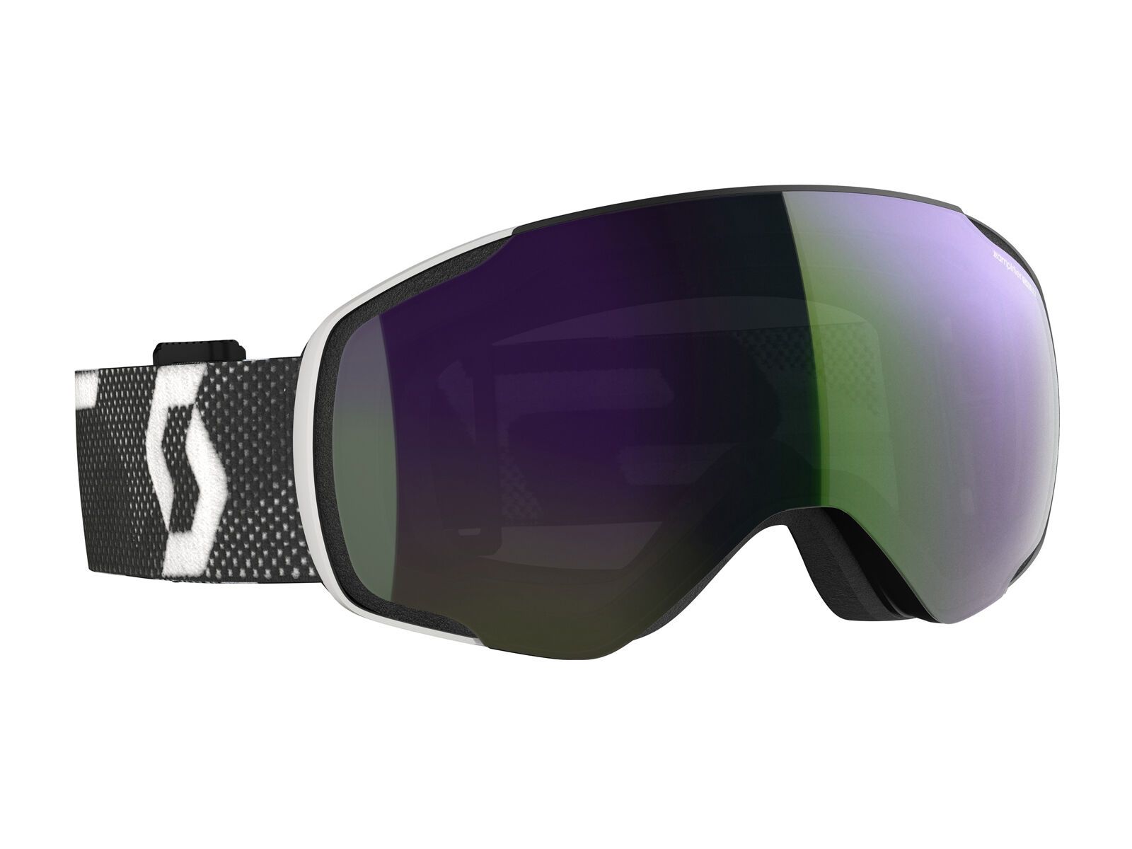 Scott Vapor, black white/Lens: enhancer green chrome - Bild 1