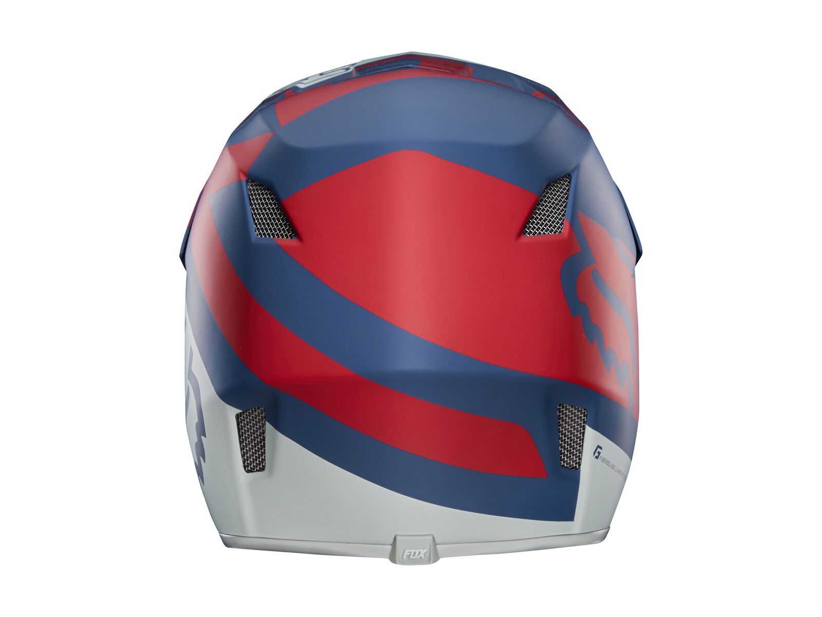 Fox Rampage Comp Helmet, blue/red - Bild 4