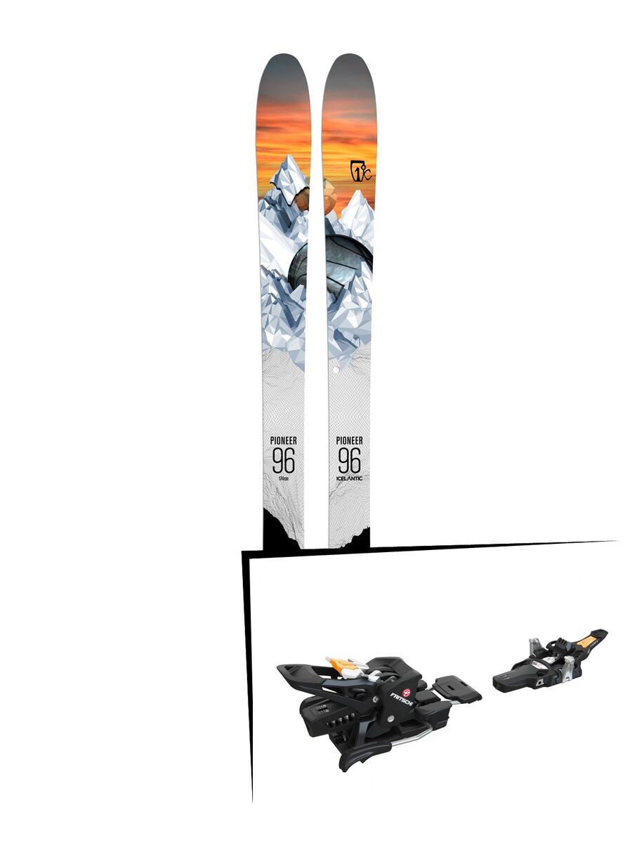 Set: Icelantic Pioneer 96 2018 + Fritschi Tecton 12 - Bild 1
