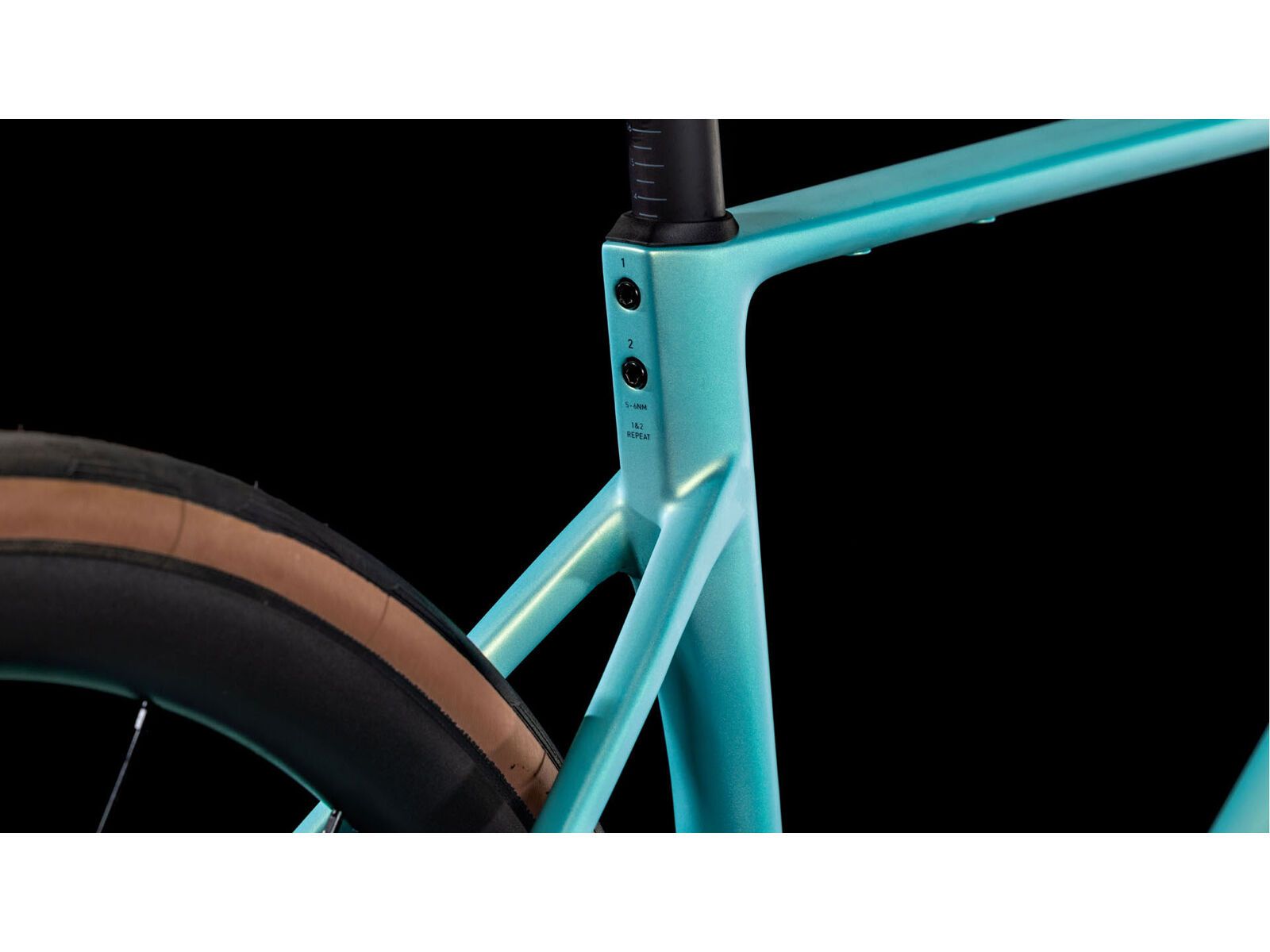 Cube Attain C:62 SLX, lagoon´n´black - Bild 4