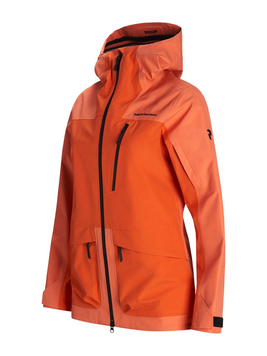 Peak Performance W Vertical 3L Jacket, light orange - Bild 2