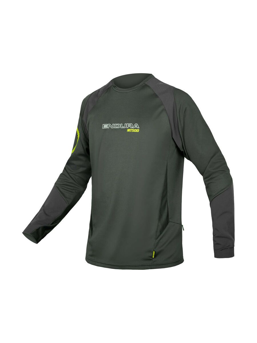 Endura MT500 Burner L/S Jersey, khaki - Bild 1