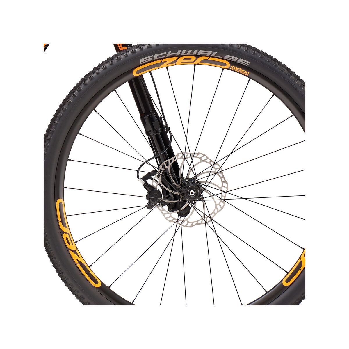 Cannondale F-SI Carbon 2 29, acid orange w/ jet black, gloss - Bild 2