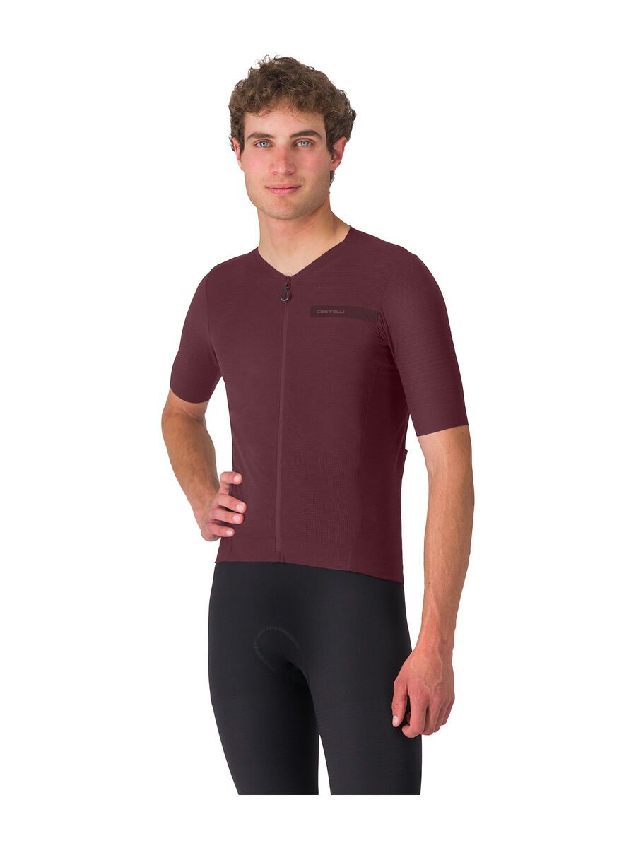Castelli Premio Evo Jersey, deep bordeaux - Bild 1