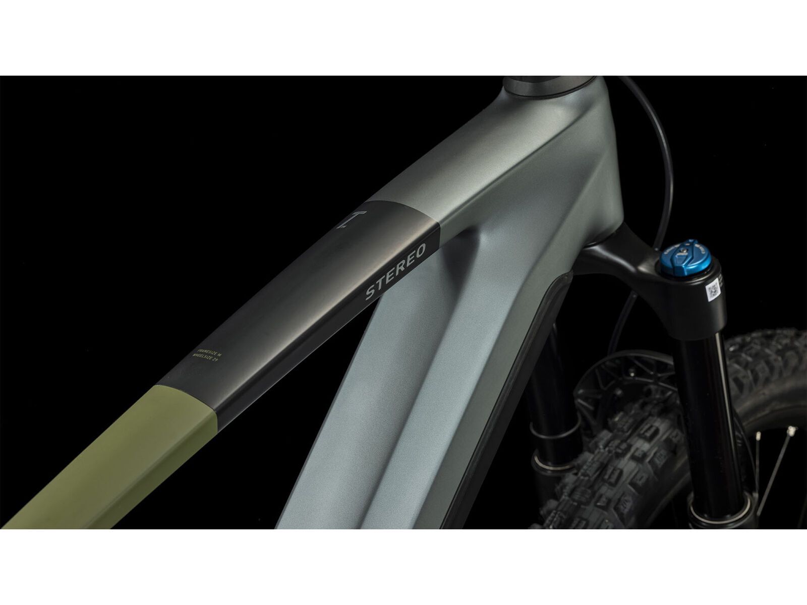 Cube Stereo Hybrid 140 HPC TM 750 27.5, flashgrey´n´olive - Bild 3