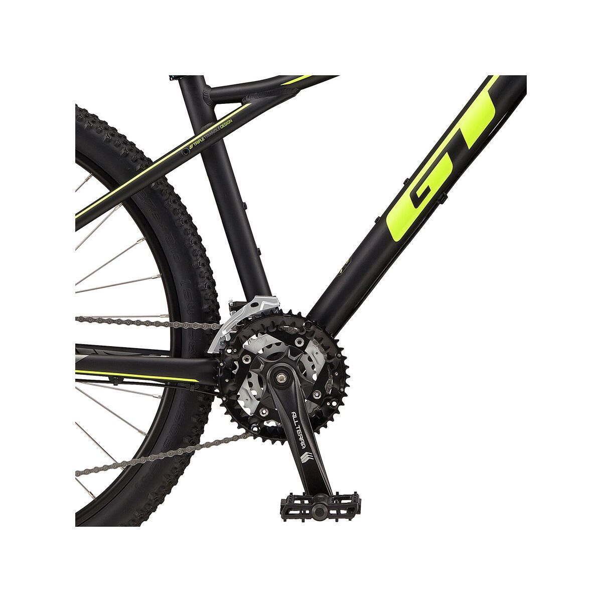 GT Avalanche Sport, black neon yellow