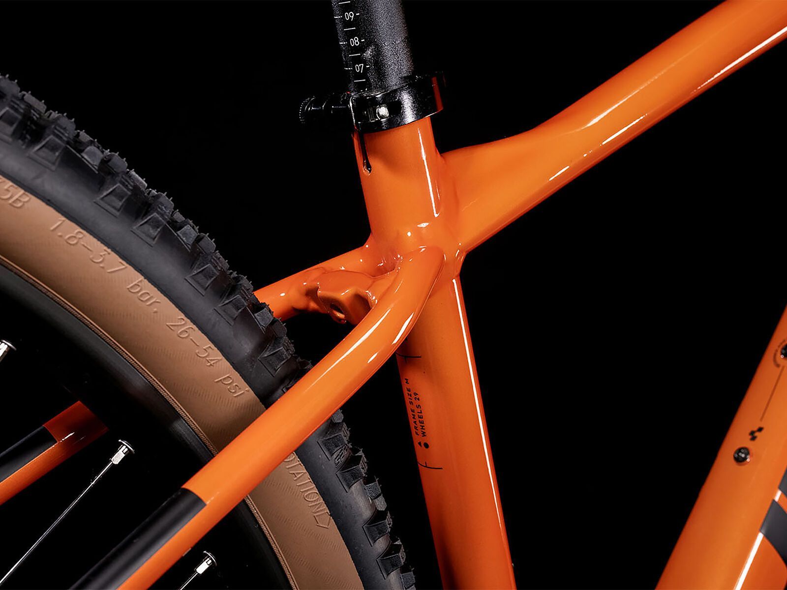 Cube Attention 29, burntorange´n´black - Bild 3