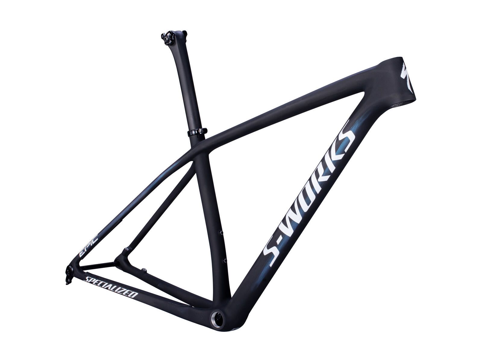 Specialized S-Works Epic HT Frameset, carbon/blue murano/chrome - Bild 1