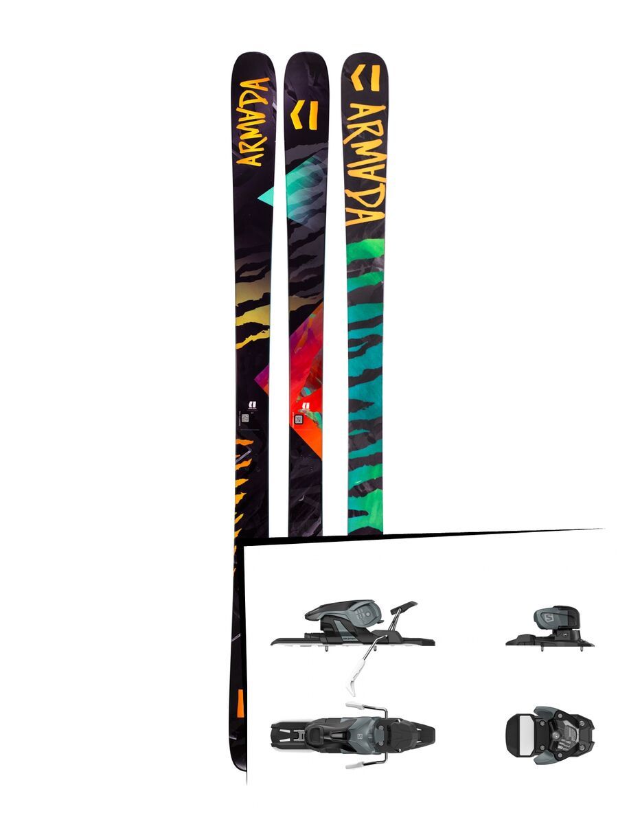 Set: Armada Arv 86 2019 + Salomon Warden 11 dark grey/black - Bild 1