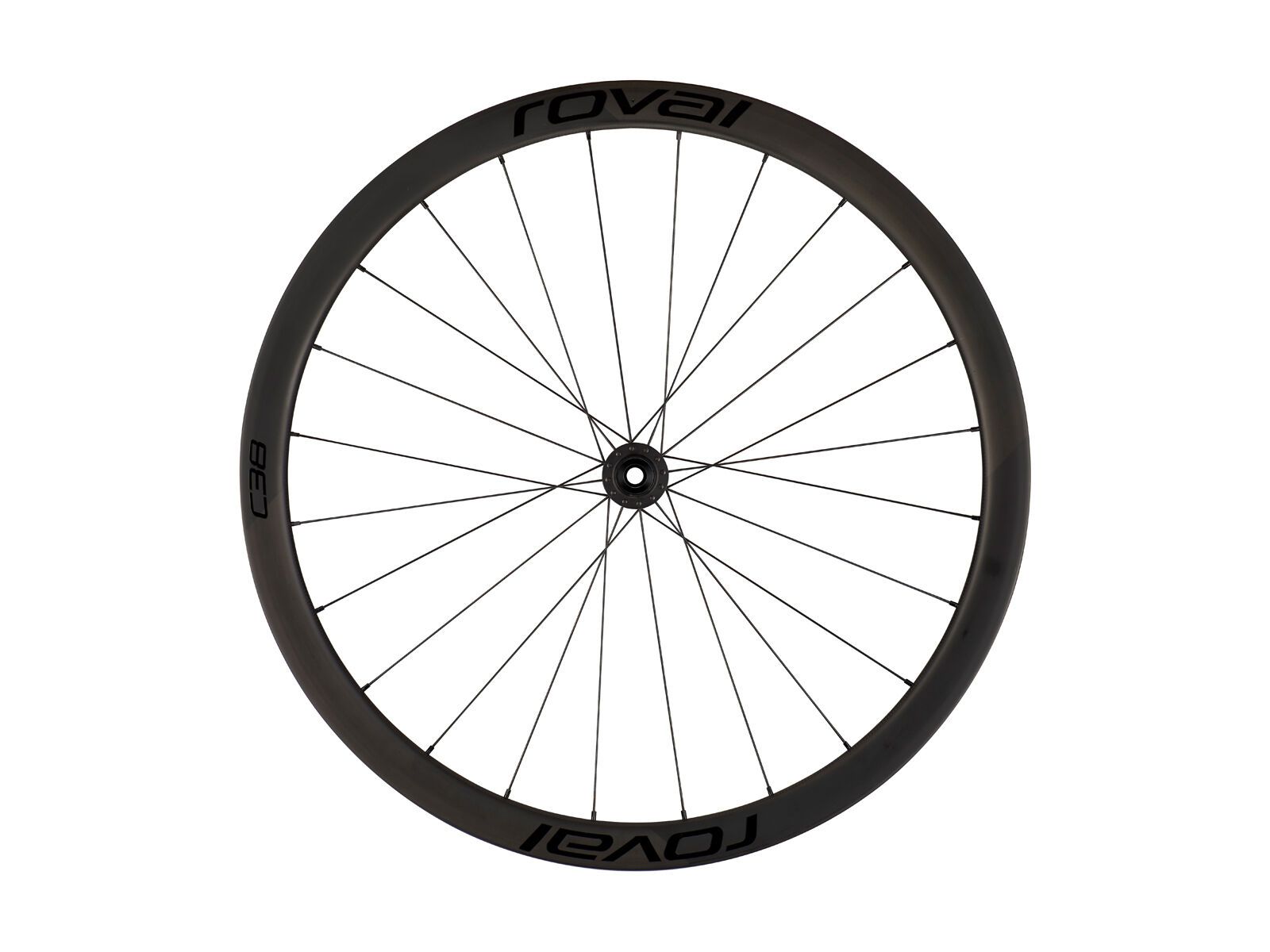 Specialized Roval Rapide C 38 Disc - 700C / 12x100/12x142 mm, satin carbon/black - Bild 3
