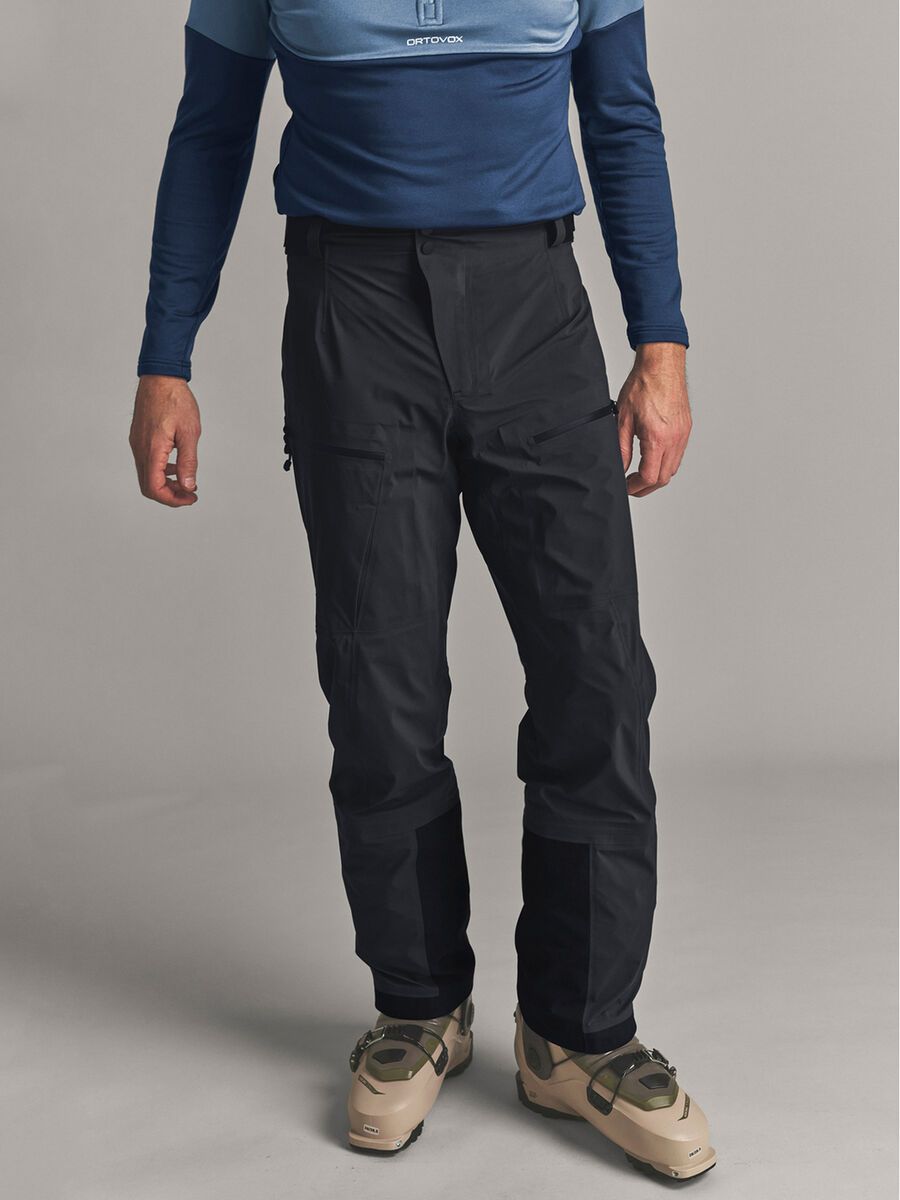 Ortovox Ortler Gore-Tex Pants M, black raven - Bild 6